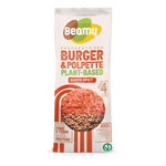 BEAMY - Preparato per Burger e Polpette Plant-based  - Gusto Spicy