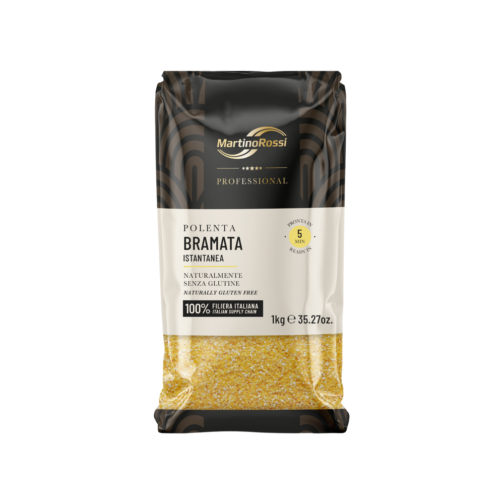 Polenta bramata di mais giallo istantanea