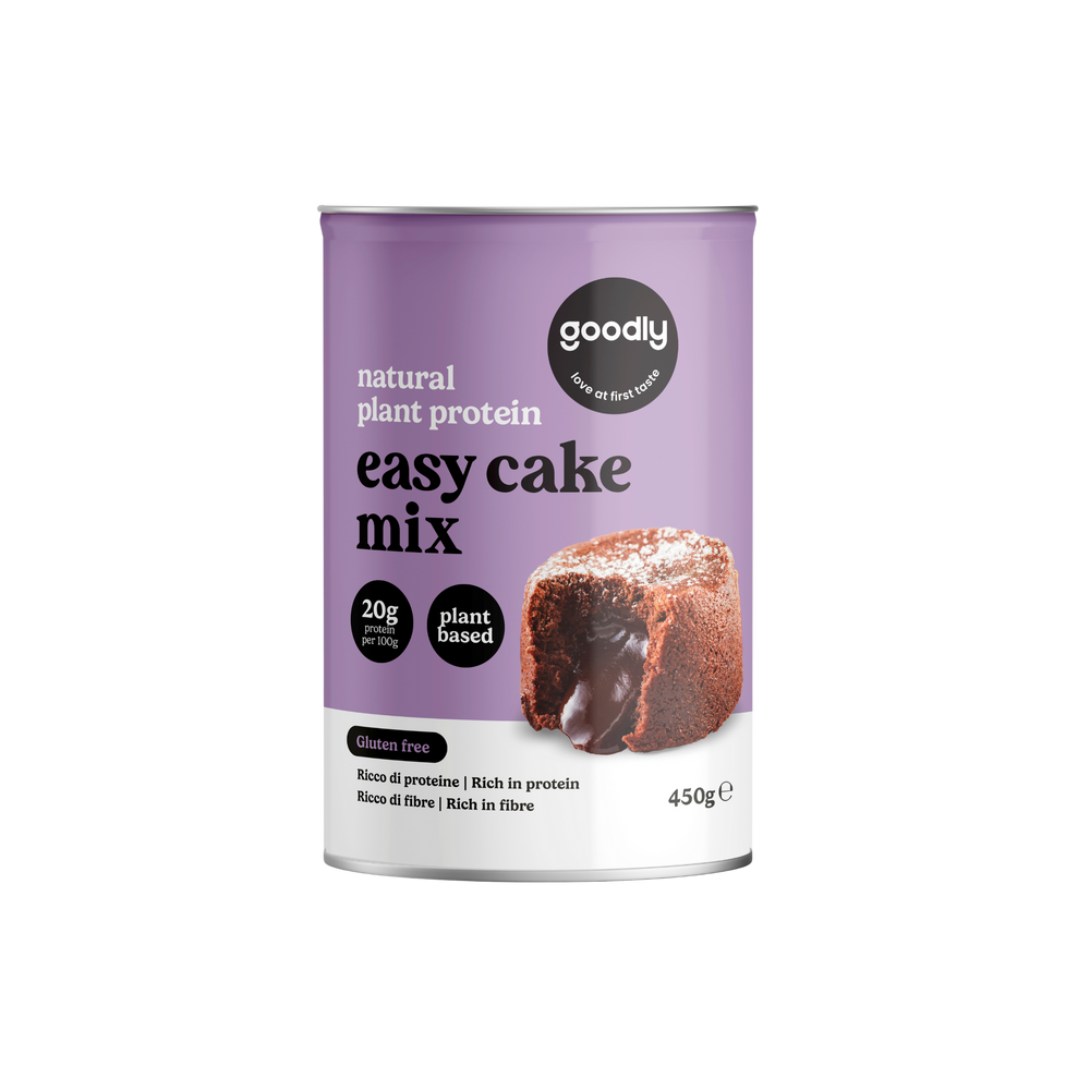GOODLY preparato per easy cake proteico al cacao