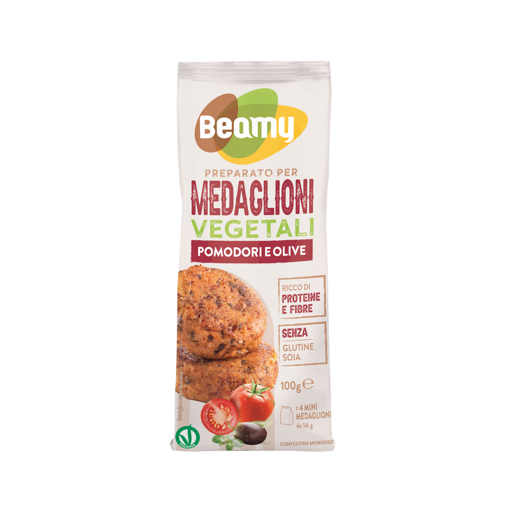 BEAMY Medaglioni Vegetali Pomodoro e Olive