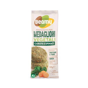 BEAMY Medaglioni Vegetali Carote e Spinaci