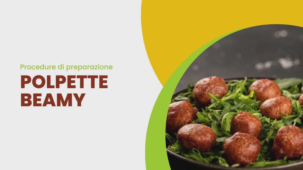 
            
                Carica e riproduci video nel visualizzatore Galleria, BEAMY - Preparato per Burger e Polpette Plant-based  - Gusto Curry
            
        